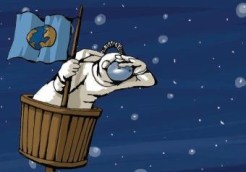 Astronauta in vista Color