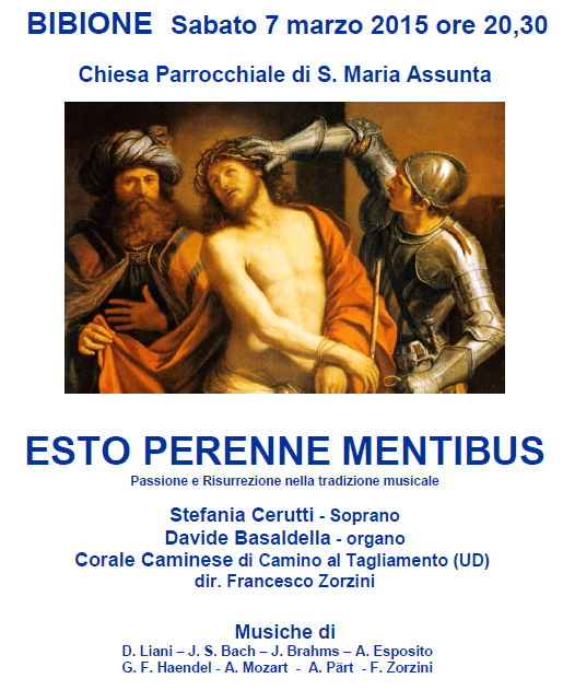 esto perenne mentibus bibione 2015